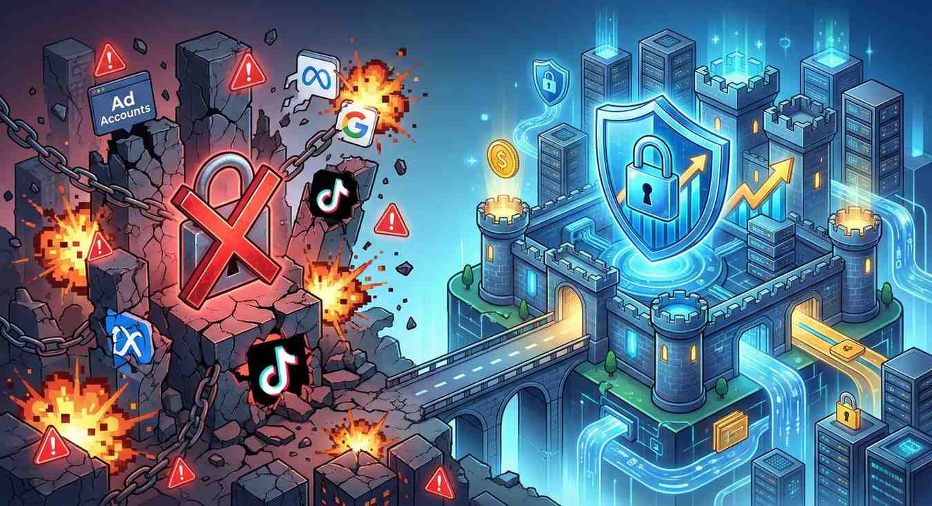 دليل أمان الأصول الرقمية 2026: كيف تحمي حساباتك الإعلانية من الحظر النهائي؟